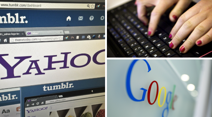 Yahoo, Internet, Google